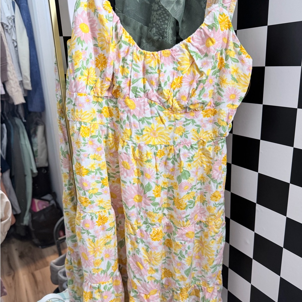 Floral Sleeveless Dress
